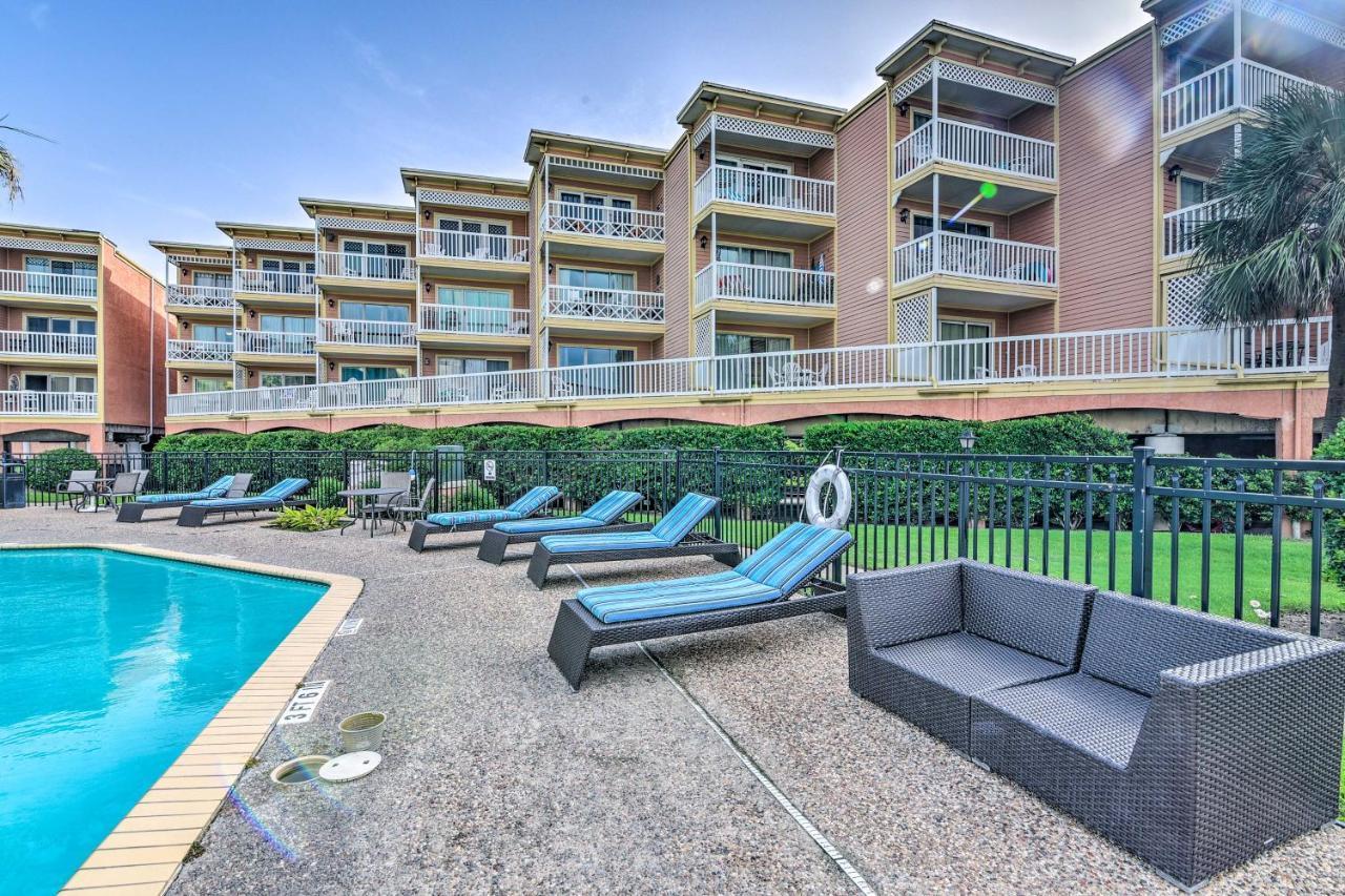 Coastal Galveston Condo Walk To Shoreline! Exteriér fotografie